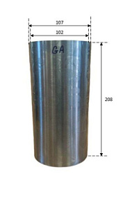 Гильза блока цилиндров D4GA/D6GA  HYUNDAI HD65 HD72 HD78 Е-Майти 2113152910